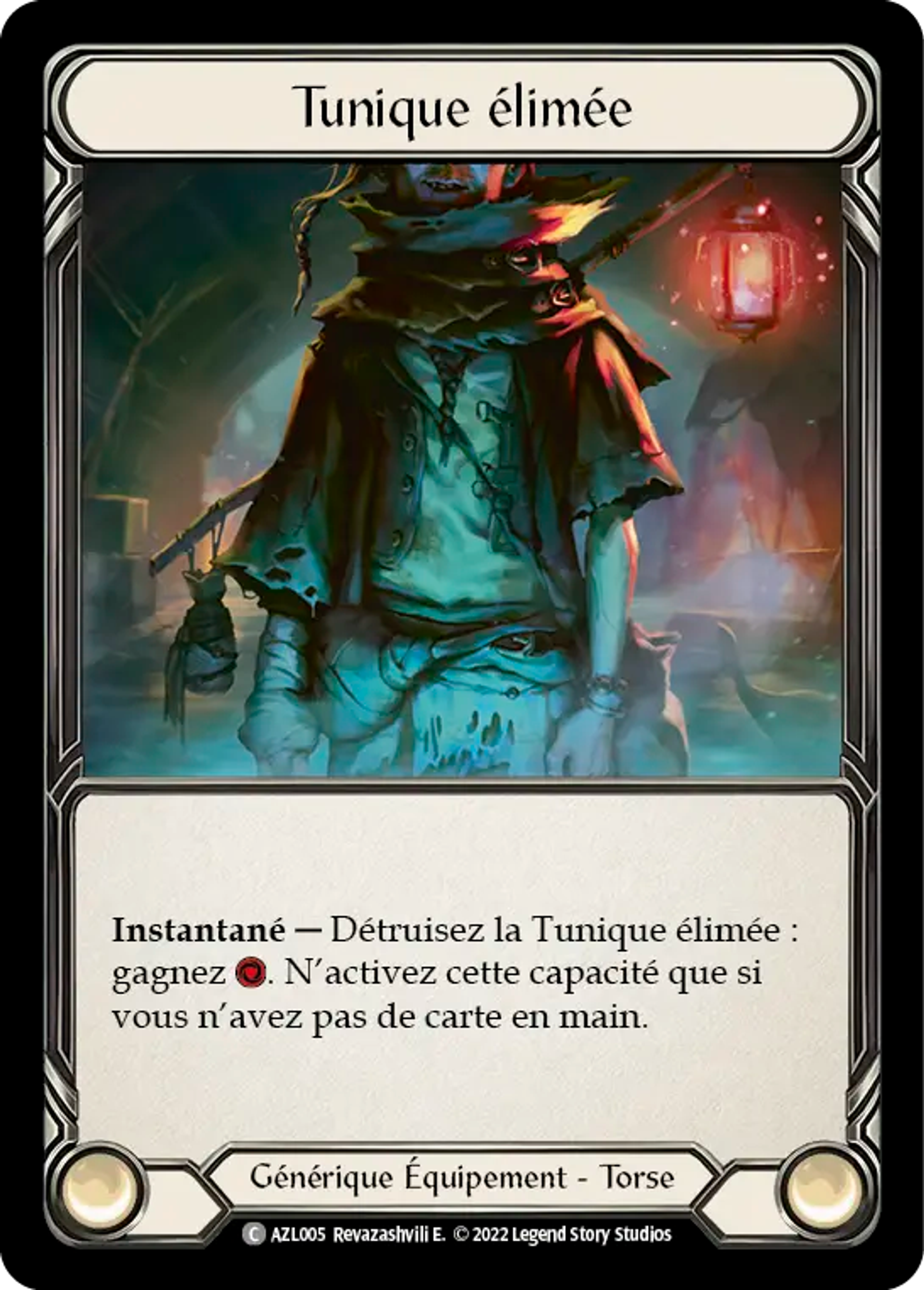 Tunique élimée — Azalea - Blitz Deck — Flesh and Blood