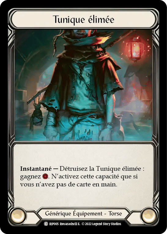 Tunique élimée — Riptide - Blitz Deck — Flesh and Blood