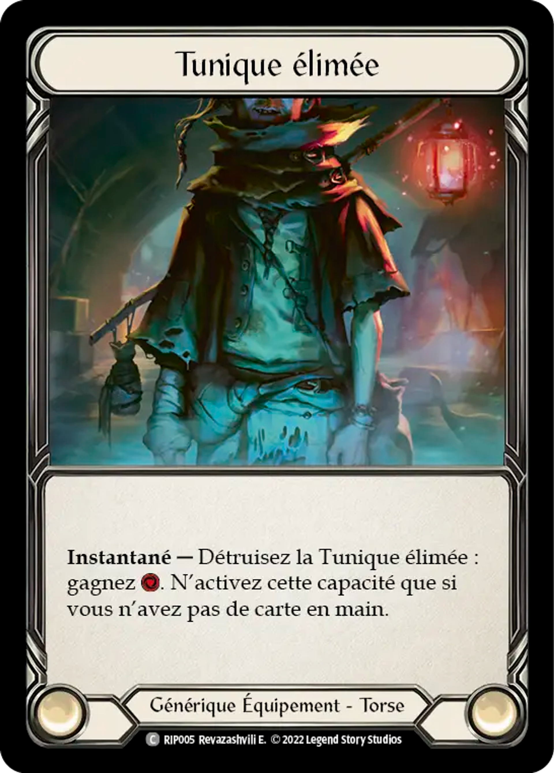 Tunique élimée — Riptide - Blitz Deck — Flesh and Blood