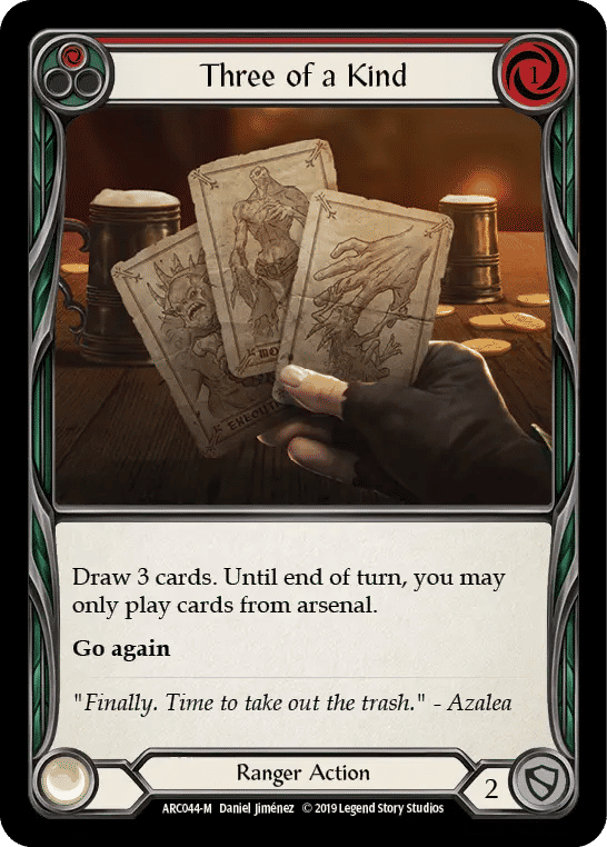Three of a Kind — Arcane Rising — Flesh and Blood