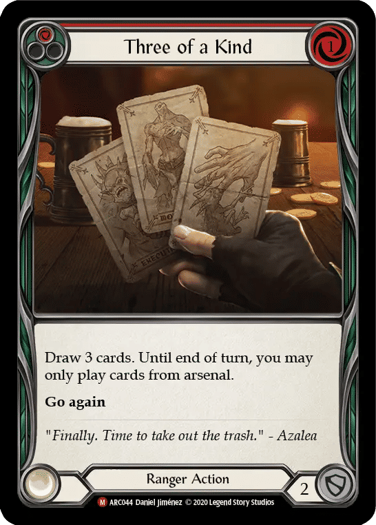Three of a Kind — Arcane Rising - Unlimited — Flesh and Blood