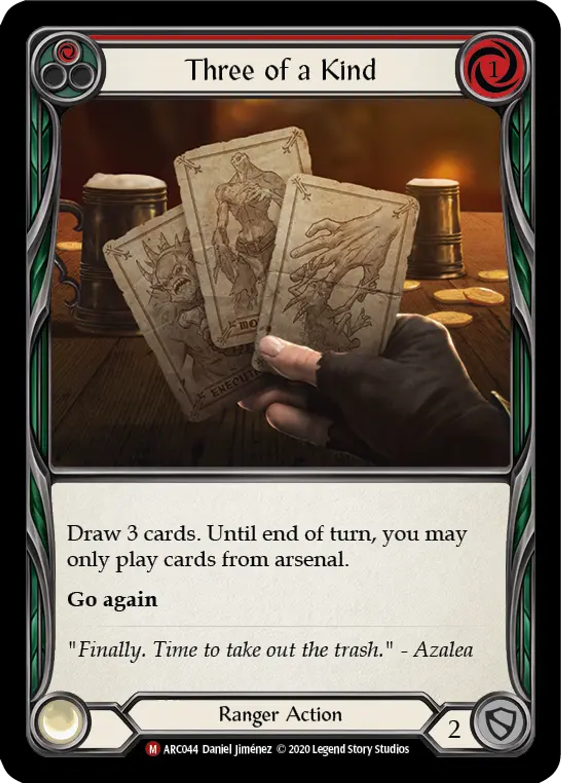 Three of a Kind — Arcane Rising - Unlimited — Flesh and Blood