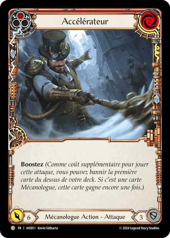 Accélérateur — Armory Deck - Dash I/O — Flesh and Blood