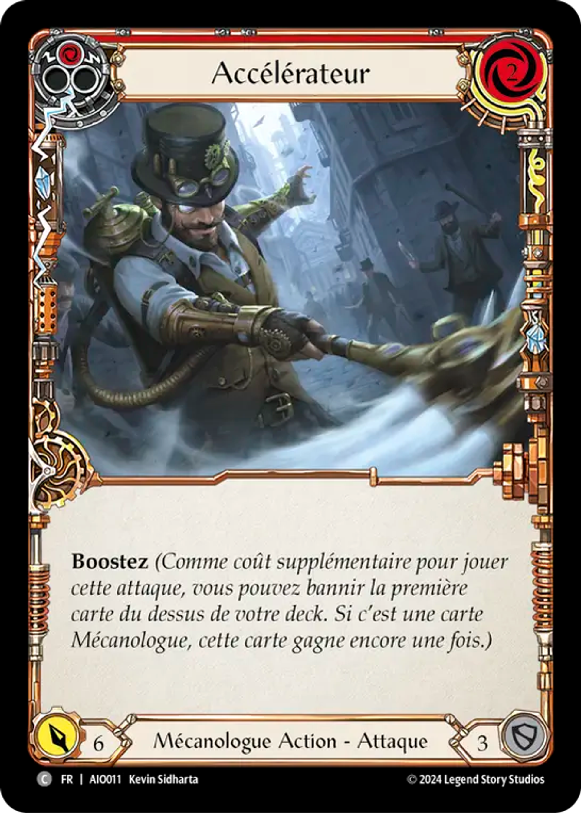 Accélérateur — Armory Deck - Dash I/O — Flesh and Blood