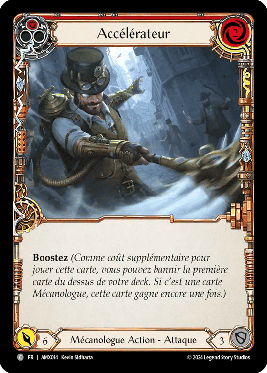 Accélérateur — Armory Deck - Maxx 'The Hype' Nitro — Flesh and Blood