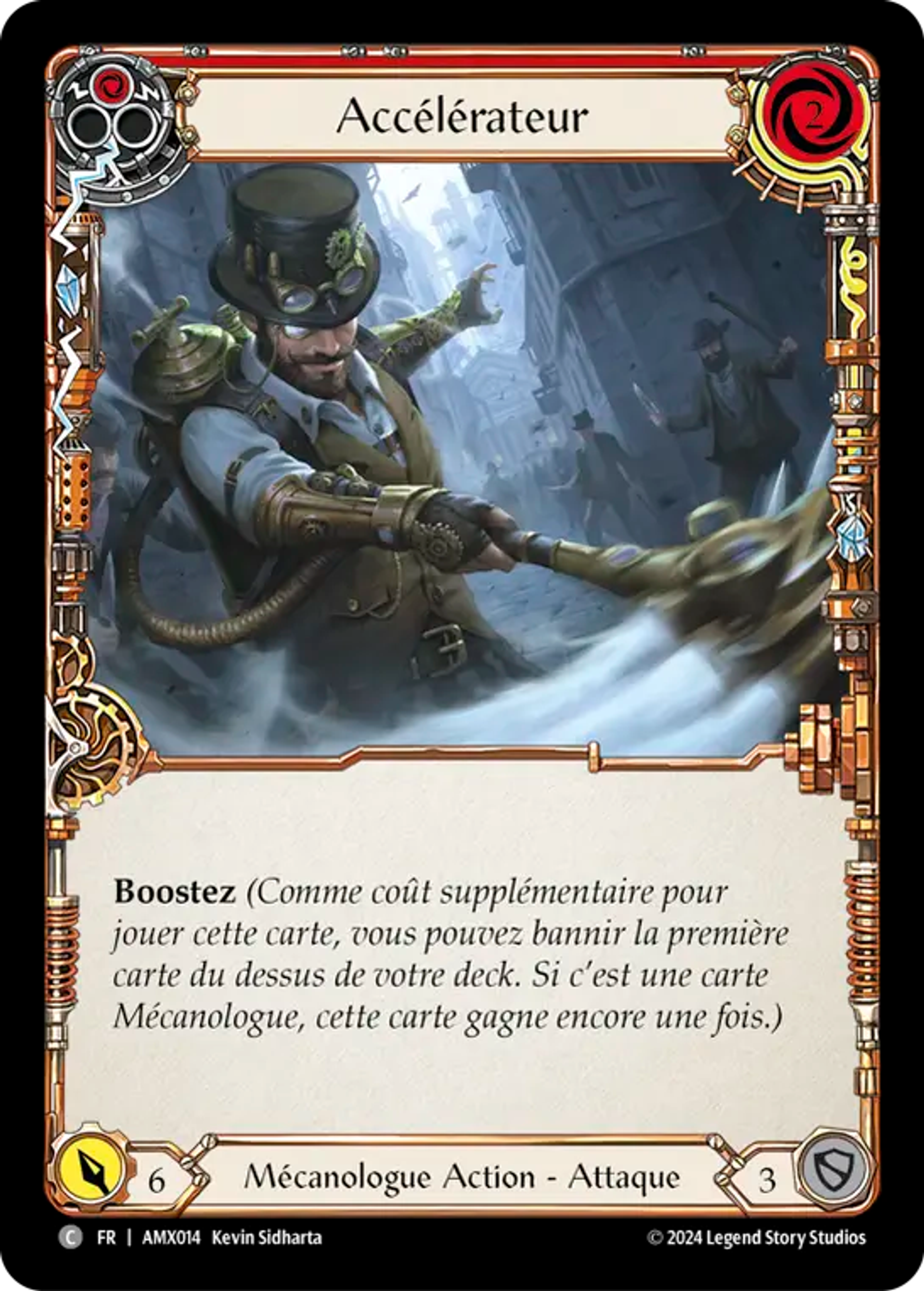 Accélérateur — Armory Deck - Maxx 'The Hype' Nitro — Flesh and Blood