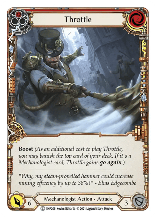 Throttle (Red) — History Pack 1 — Flesh and Blood