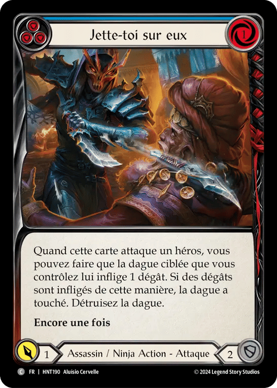 Jette-toi sur eux — The Hunted — Flesh and Blood