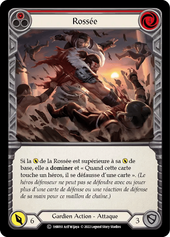 Rossée — Bravo - Blitz Deck — Flesh and Blood