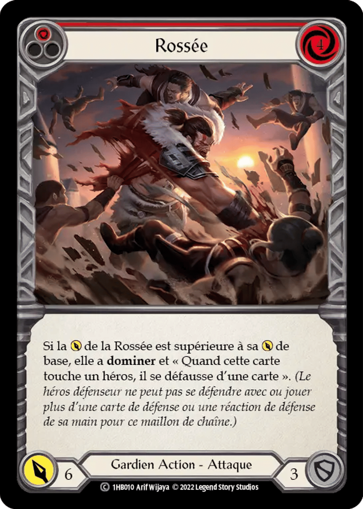 Rossée from Bravo - Blitz Deck - Flesh and Blood
