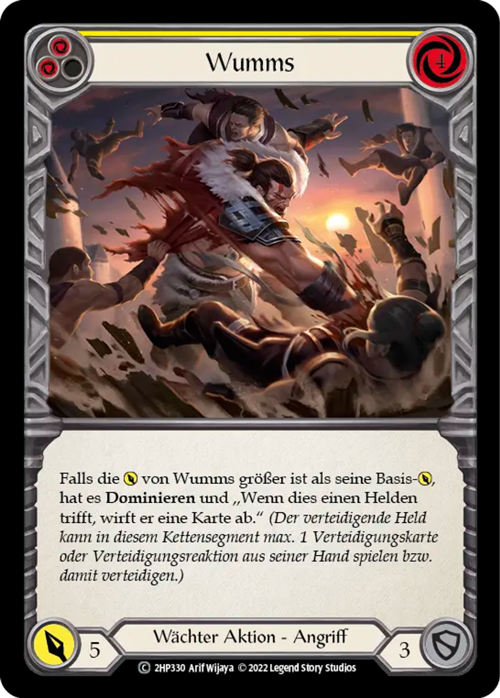 Thump (Yellow) — History Pack 2 - Black Label — Flesh and Blood
