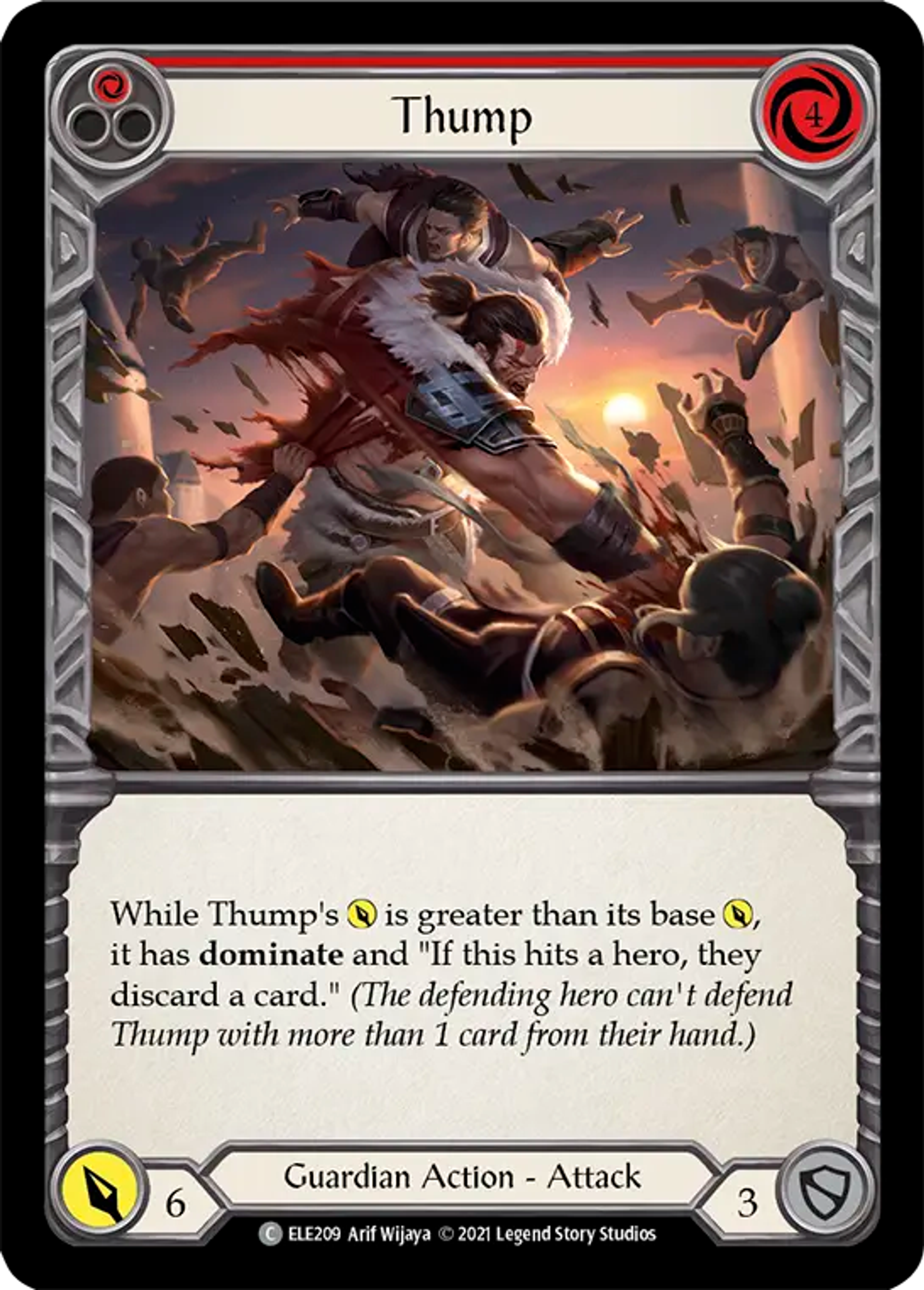 Thump (Red) — Tales of Aria — Flesh and Blood