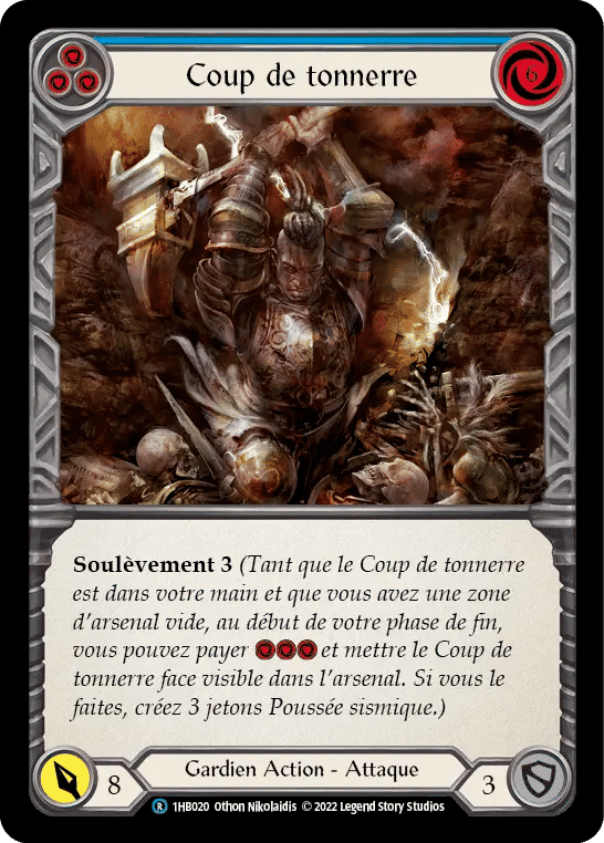 Coup de tonnerre — Bravo - Blitz Deck — Flesh and Blood