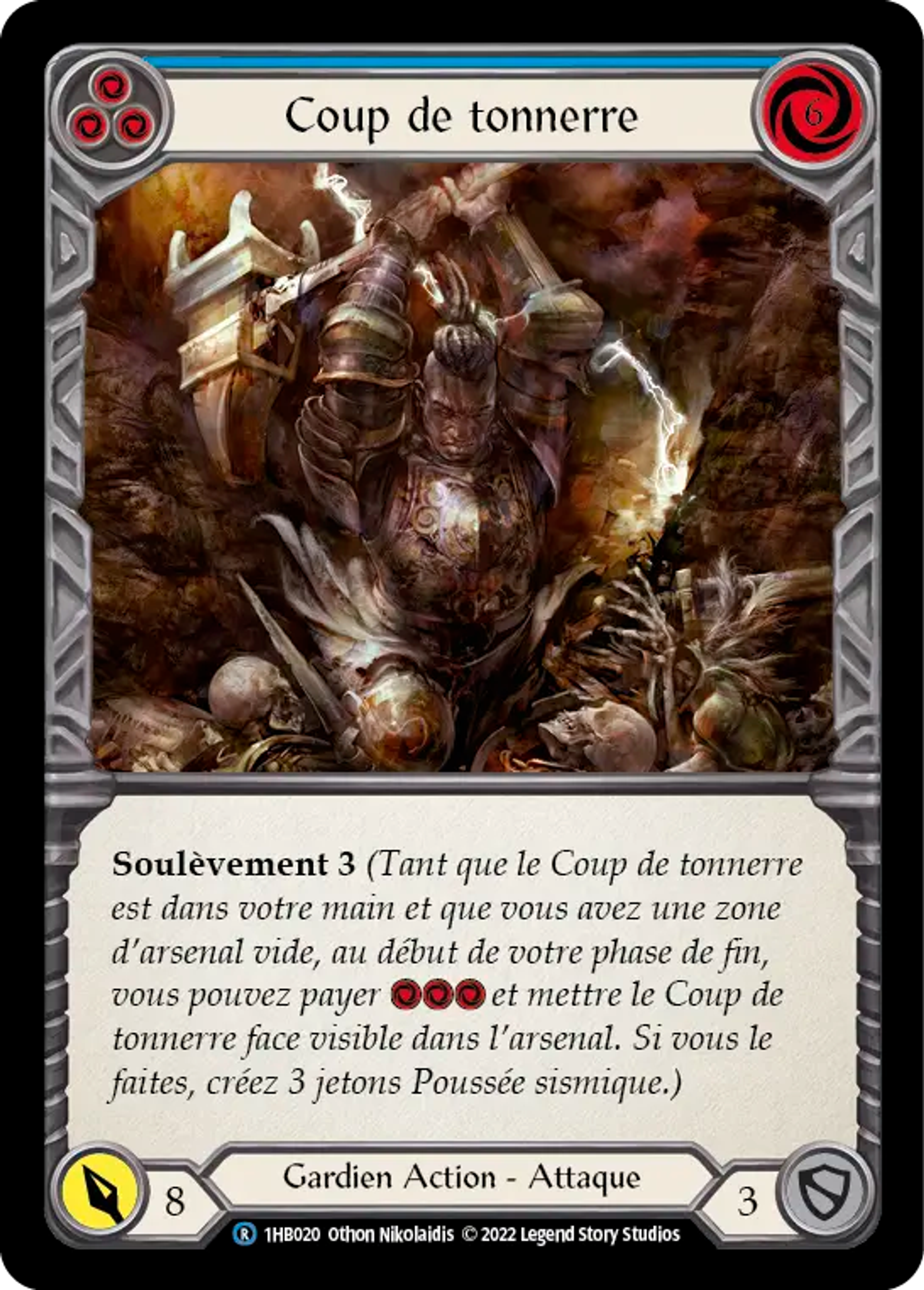 Coup de tonnerre — Bravo - Blitz Deck — Flesh and Blood