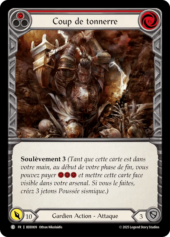 Coup de tonnerre — Bravo Demo Deck — Flesh and Blood