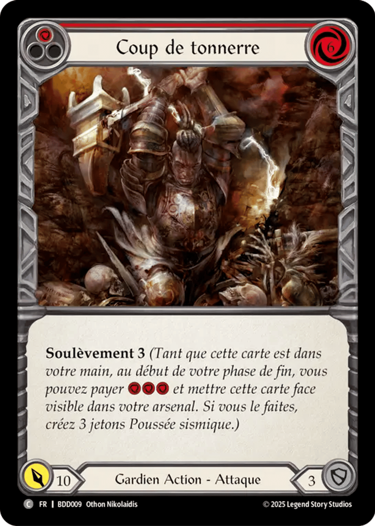 Coup de tonnerre from Bravo Demo Deck - Flesh and Blood