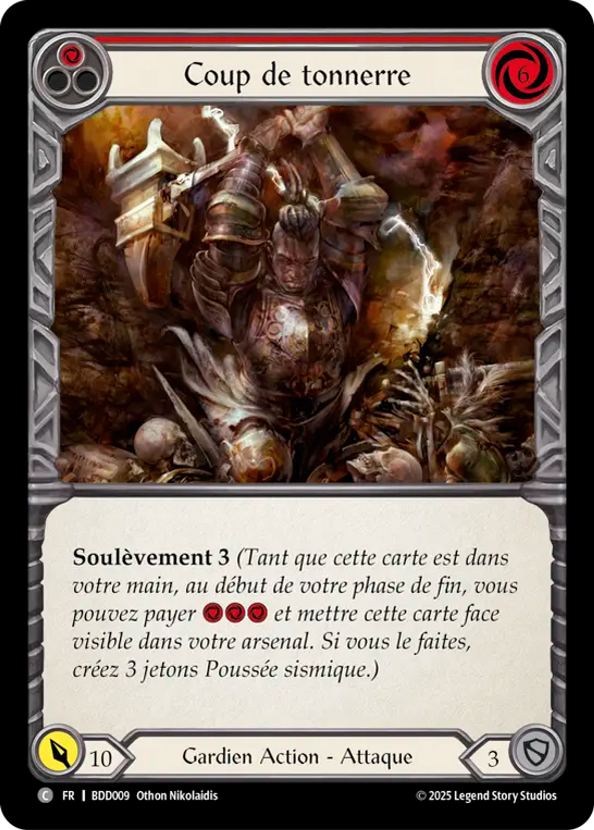 Coup de tonnerre — Bravo Demo Deck — Flesh and Blood