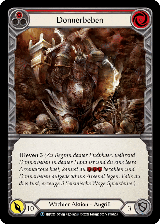 Thunder Quake (Red) — History Pack 2 - Black Label — Flesh and Blood