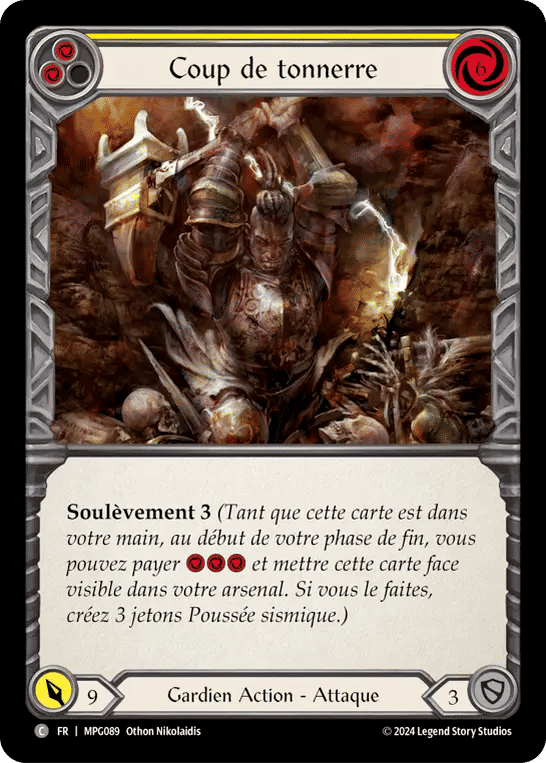 Coup de tonnerre — Mastery Pack Guardian — Flesh and Blood