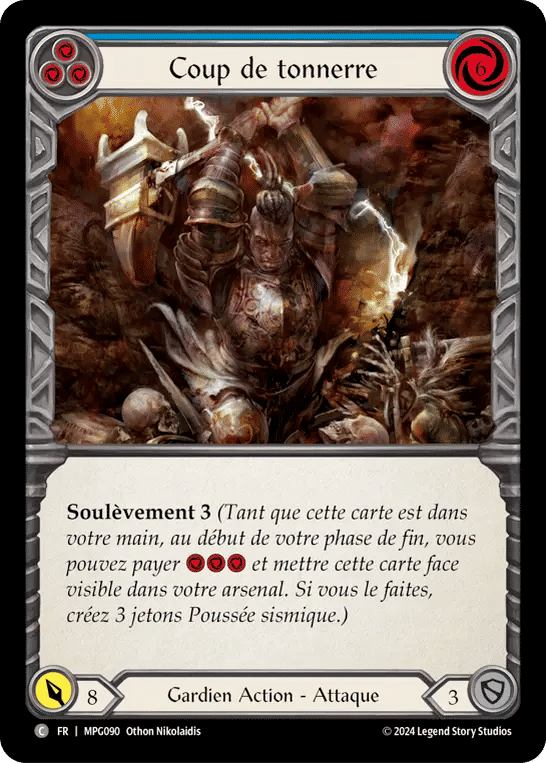 Coup de tonnerre — Mastery Pack Guardian — Flesh and Blood