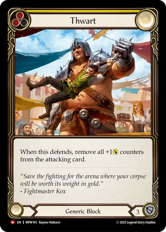 Déjouer — Mastery Pack Warrior — Flesh and Blood