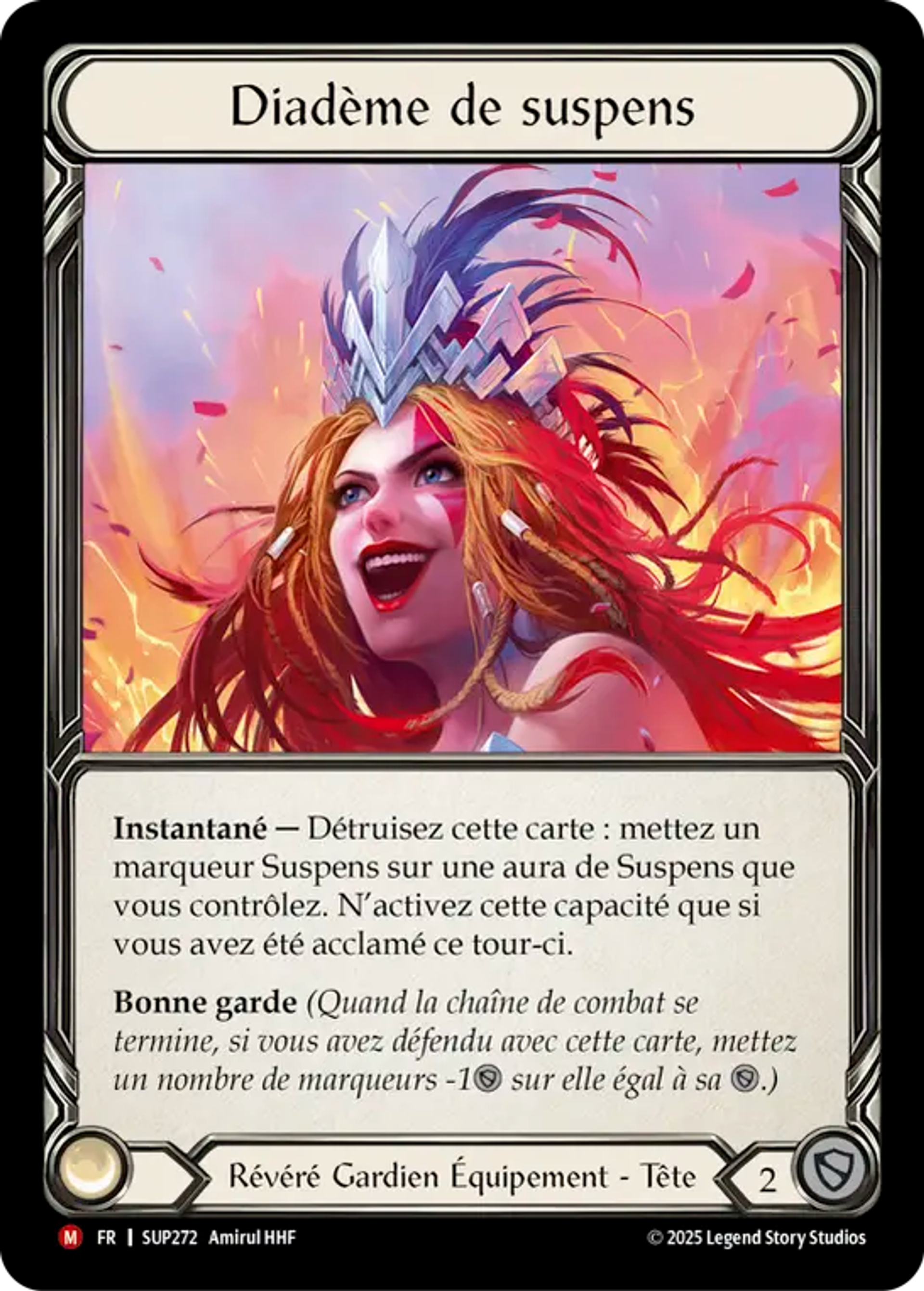 Diadème de suspens — Super Slam — Flesh and Blood