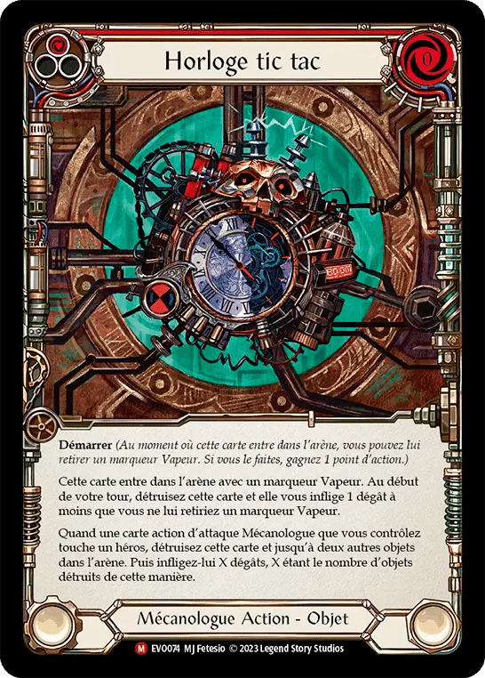 Horloge tic tac — Bright Lights — Flesh and Blood
