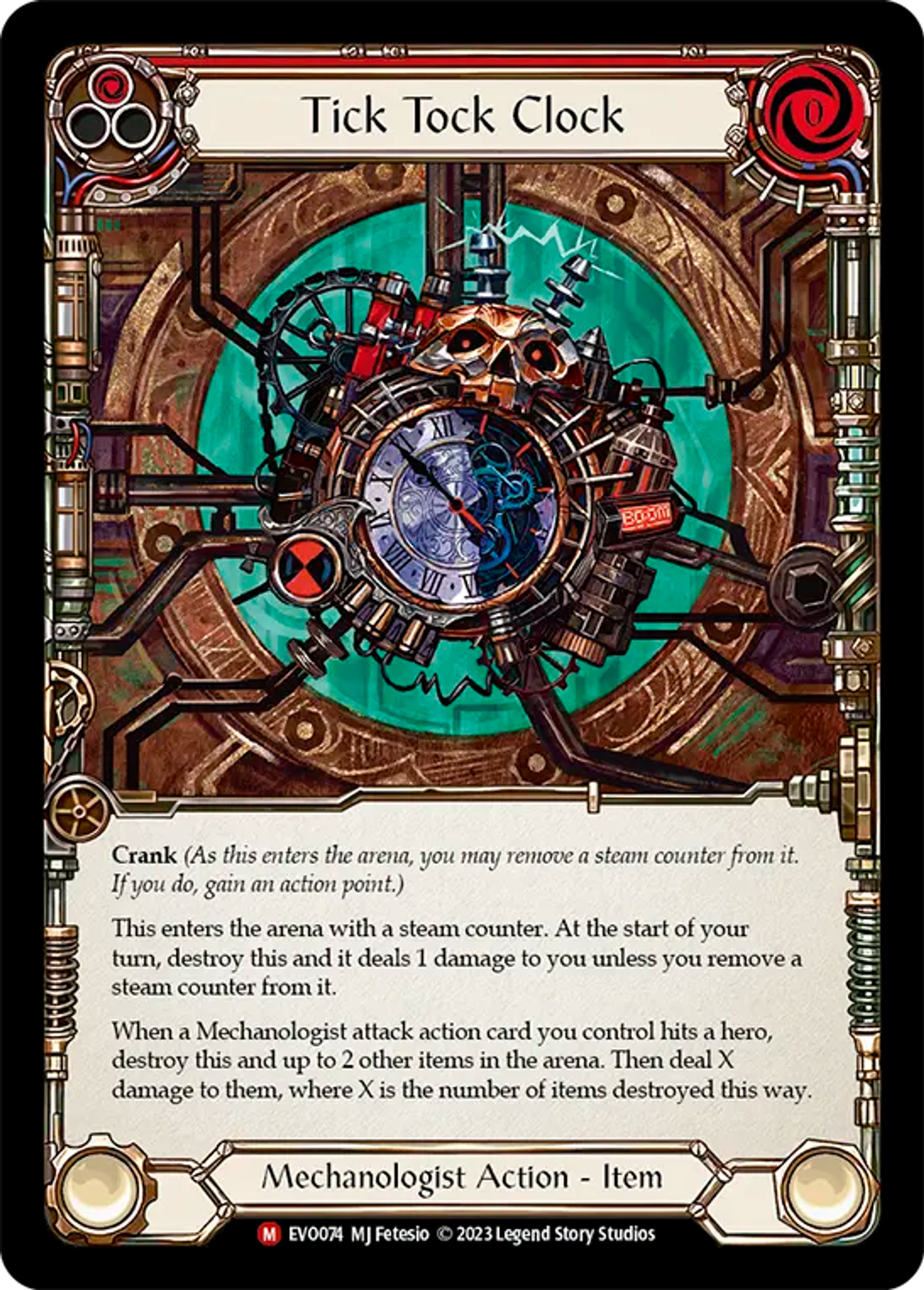 Tick Tock Clock — Bright Lights — Flesh and Blood