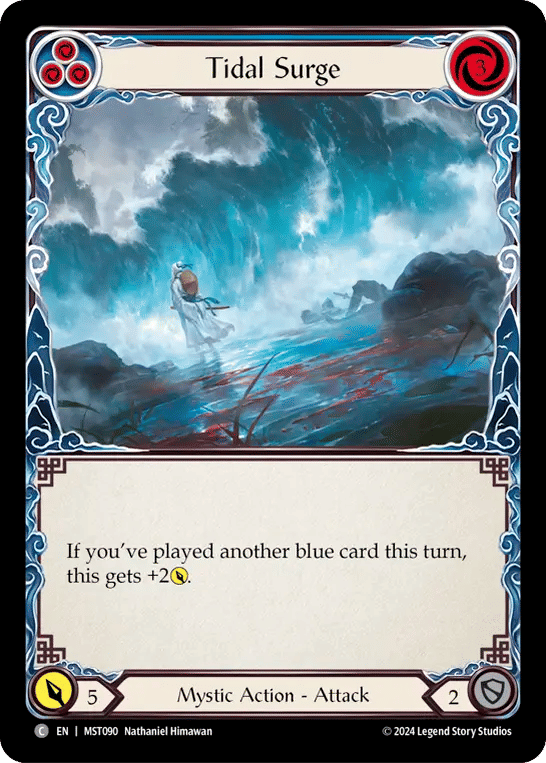Tidal Surge (Blue) — Part the Mistveil — Flesh and Blood