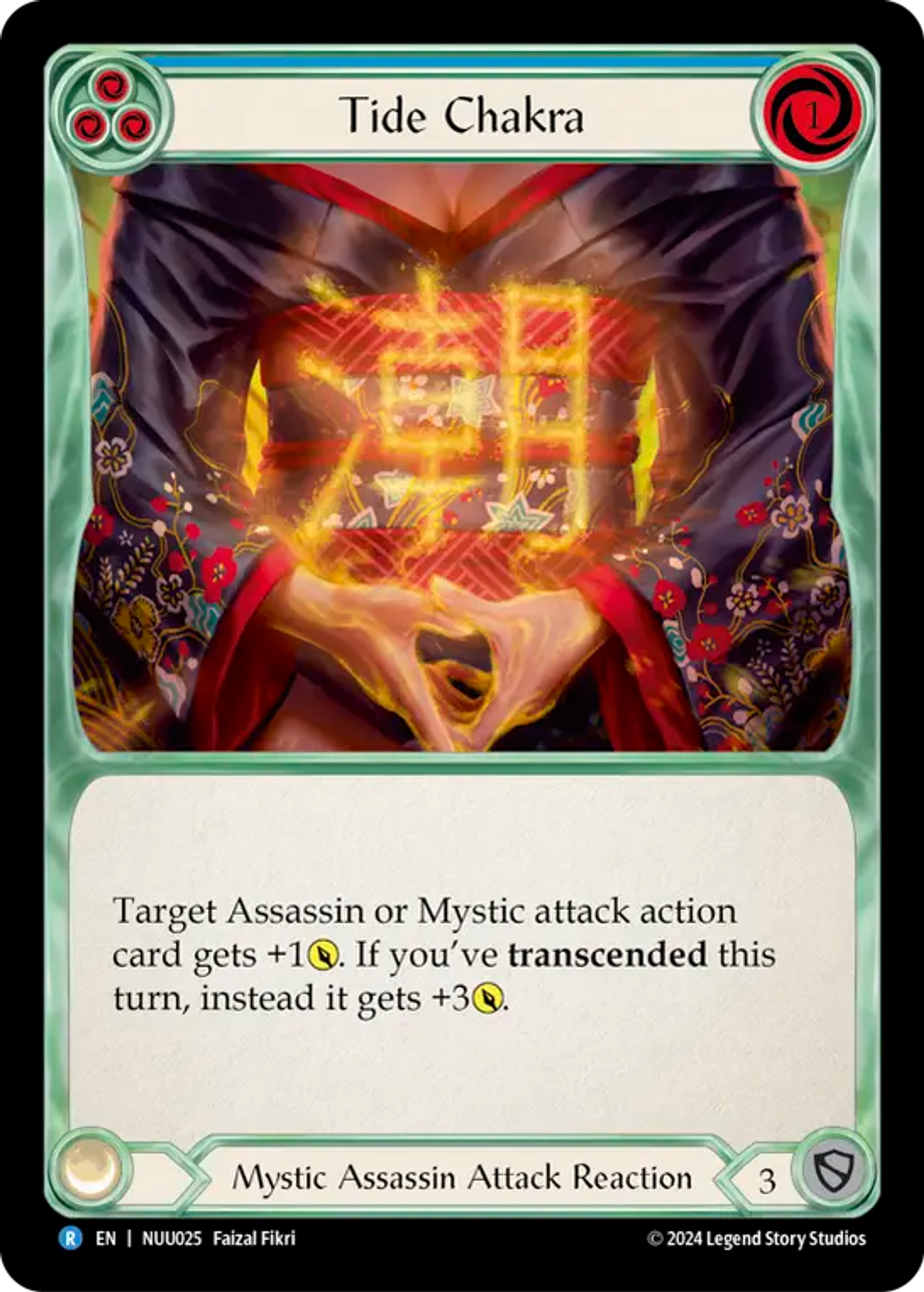 Tide Chakra (Blue) — Nuu - Blitz Deck — Flesh and Blood