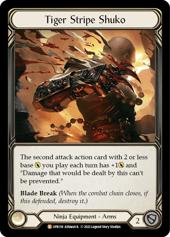 Tiger Stripe Shuko — Uprising — Flesh and Blood