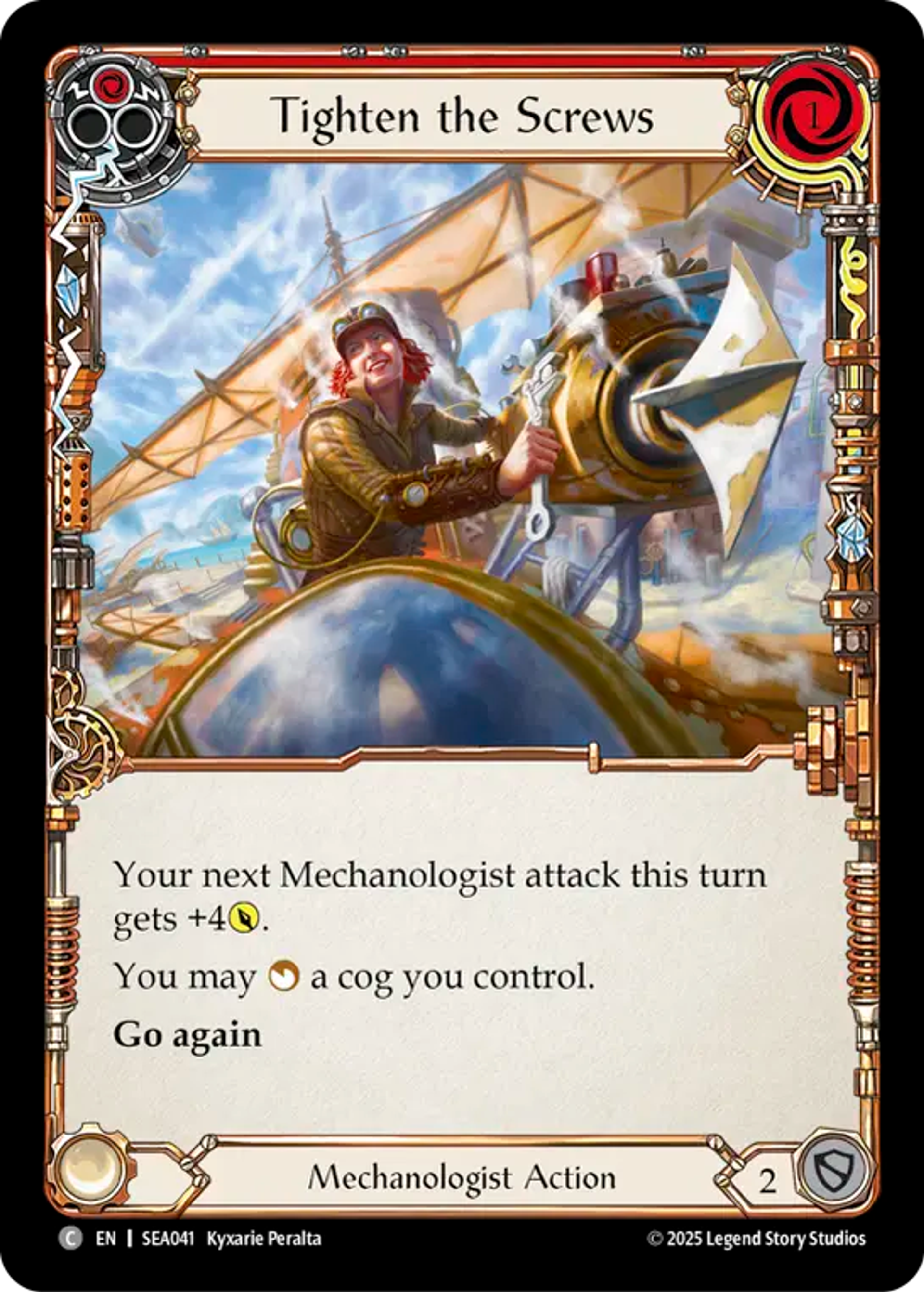 Tighten the Screws (Red) — High Seas — Flesh and Blood
