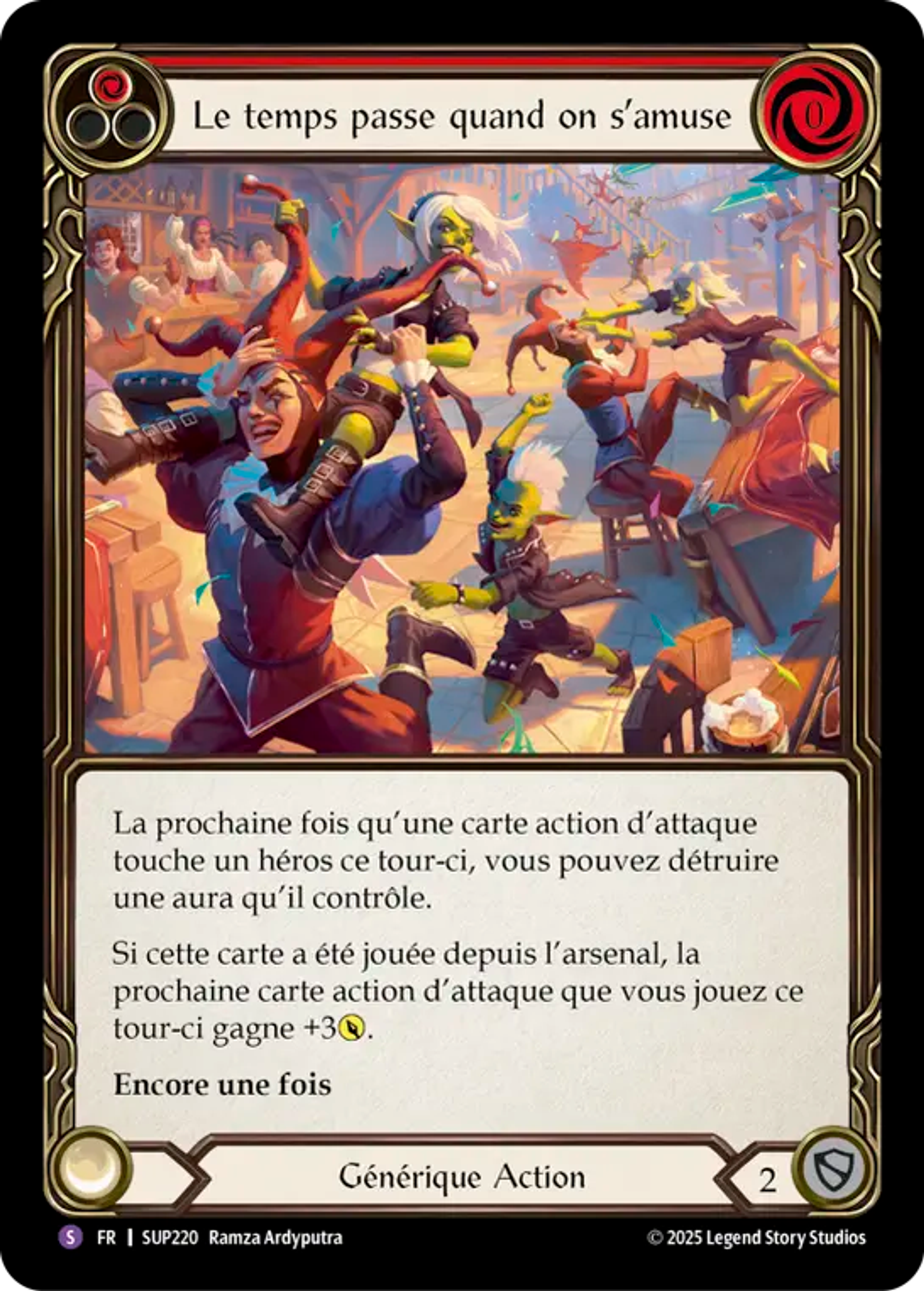 Le temps passe quand on s’amuse — Super Slam — Flesh and Blood