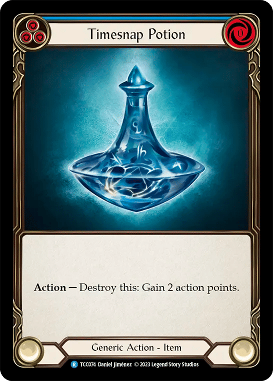 Timesnap Potion (Blue) — Round the Table: TCC x LSS — Flesh and Blood