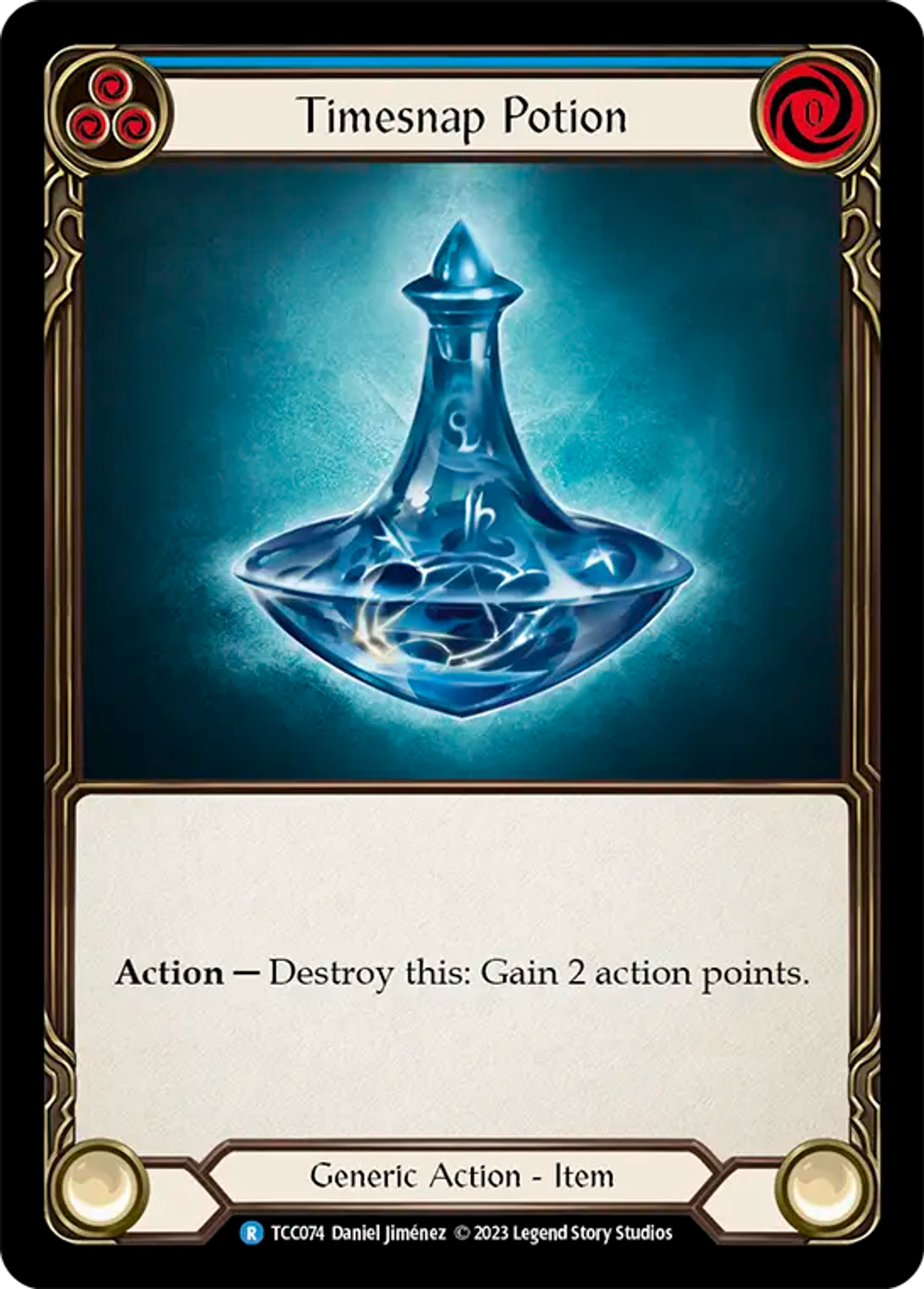 Timesnap Potion (Blue) — Round the Table: TCC x LSS — Flesh and Blood