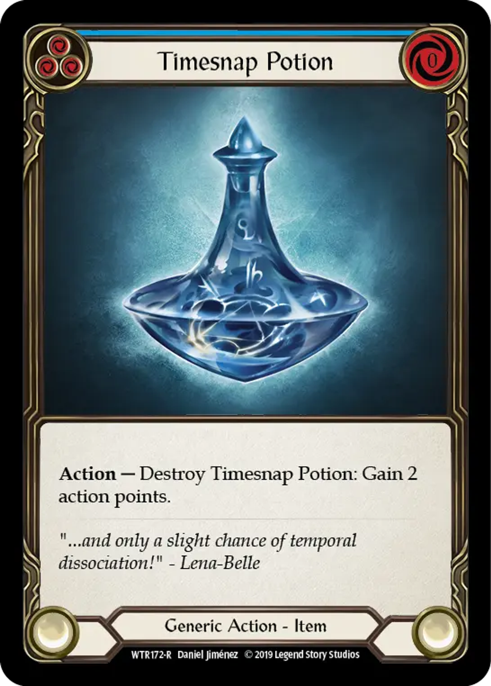 Timesnap Potion (Blue) — Welcome to Rathe — Flesh and Blood