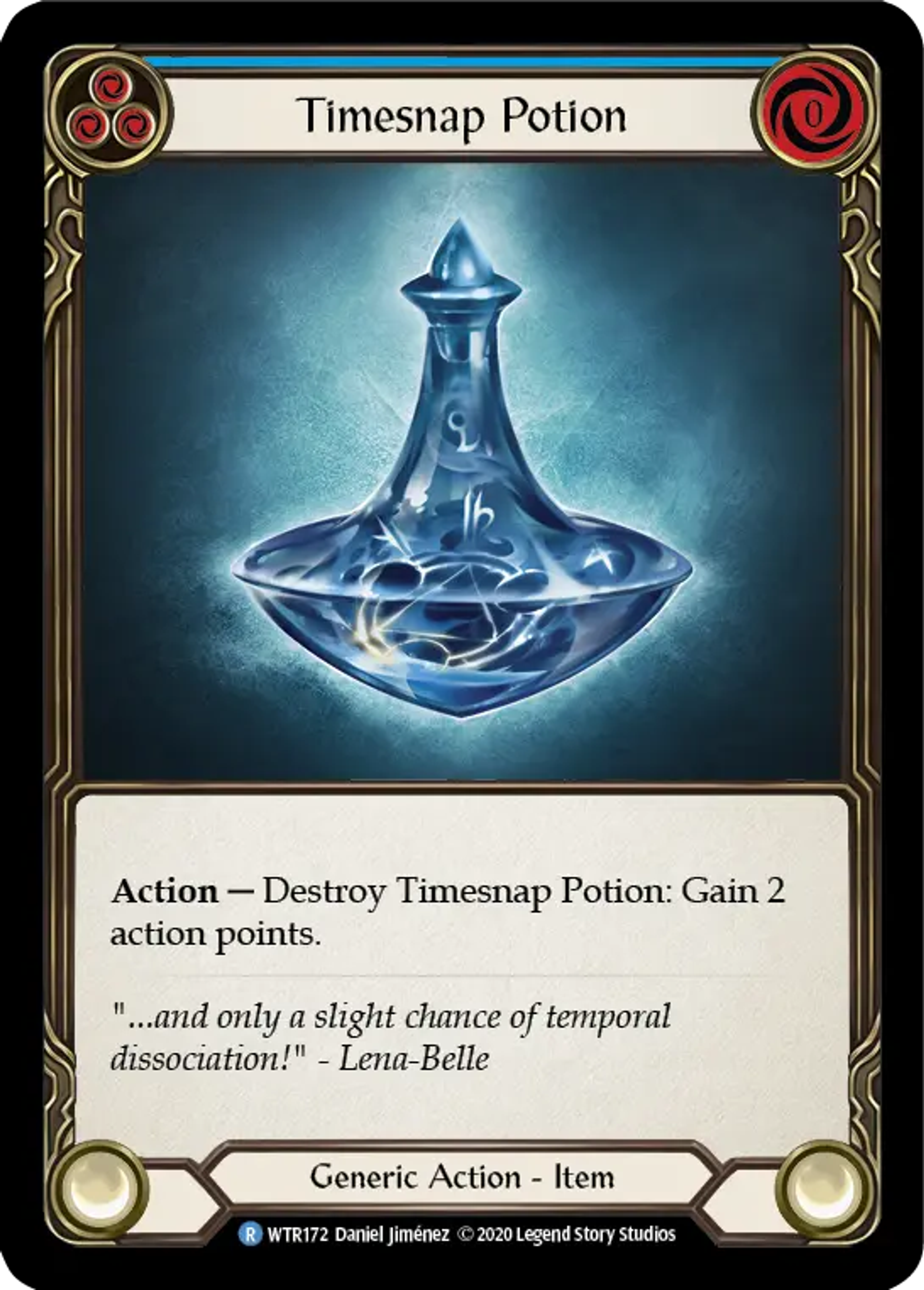 Timesnap Potion (Blue) — Welcome to Rathe - Unlimited — Flesh and Blood