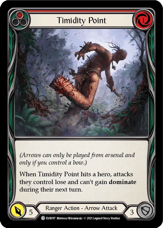 Timidity Point (Red) — Everfest — Flesh and Blood