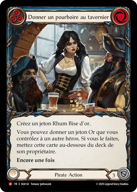 Donner un pourboire au tavernier — High Seas — Flesh and Blood