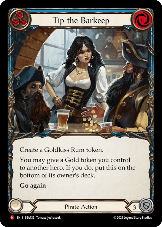 Tip the Barkeep — High Seas — Flesh and Blood