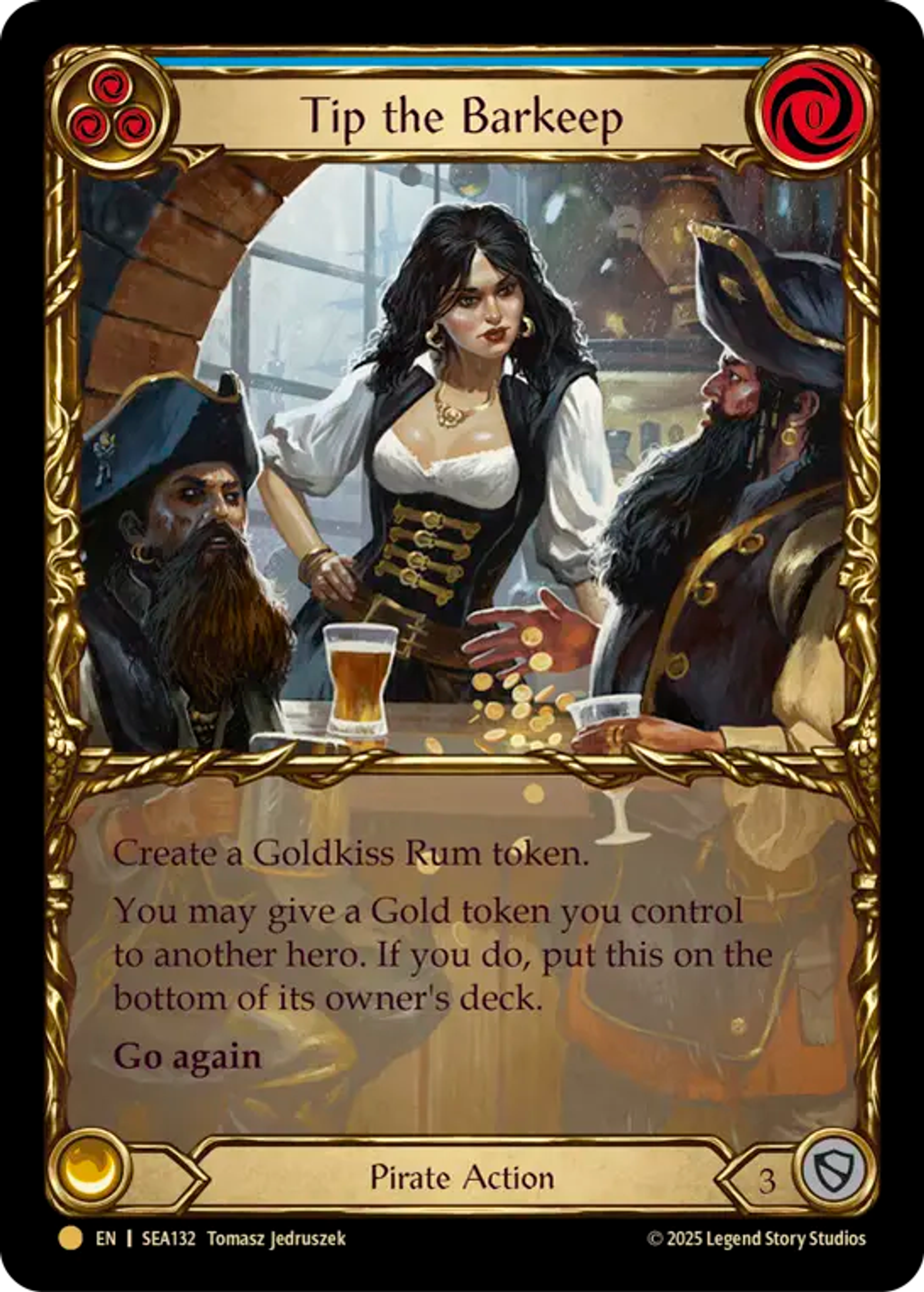 Tip the Barkeep — High Seas - Treasure Pack — Flesh and Blood