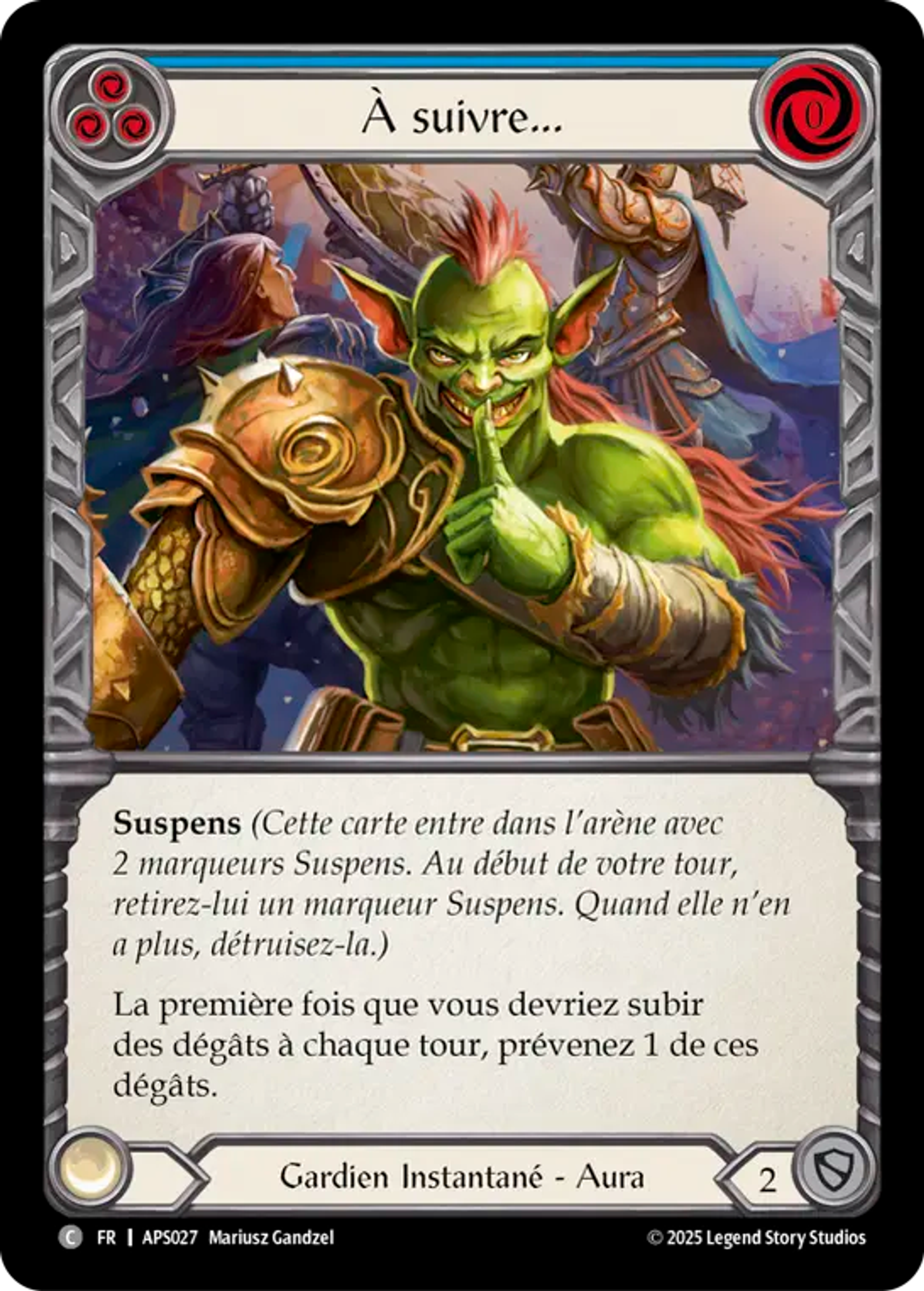 À suivre... — Armory Deck - Pleiades, Superstar — Flesh and Blood