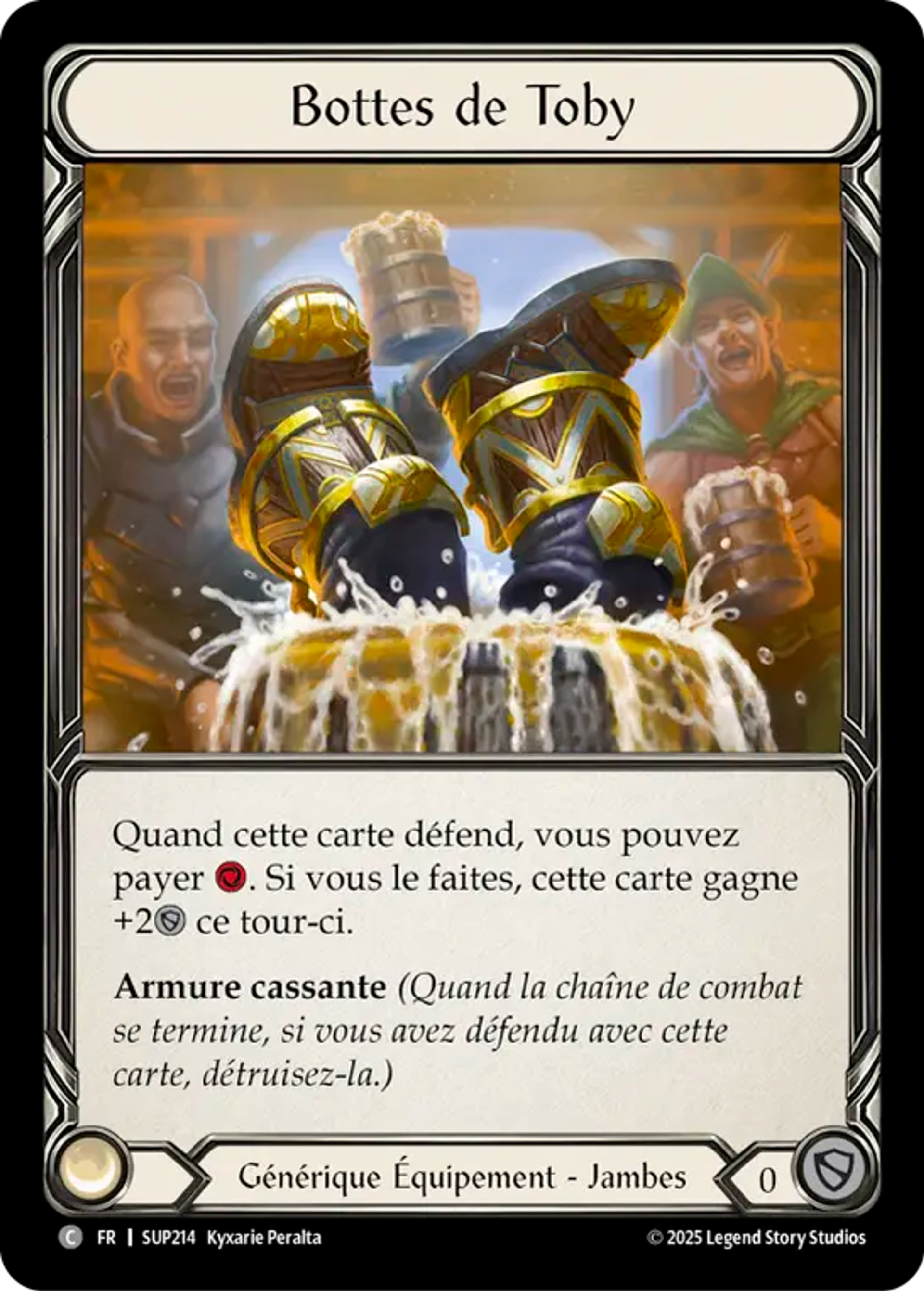 Bottes de Toby — Super Slam — Flesh and Blood