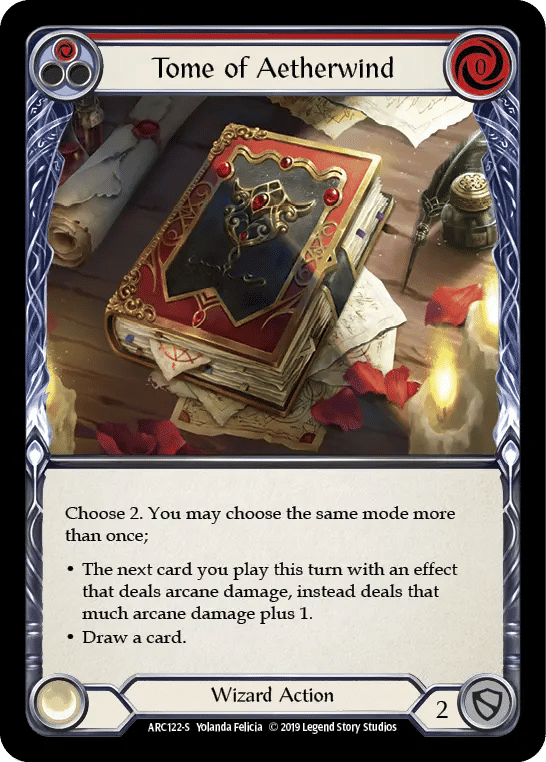 Tome of Aetherwind — Arcane Rising — Flesh and Blood