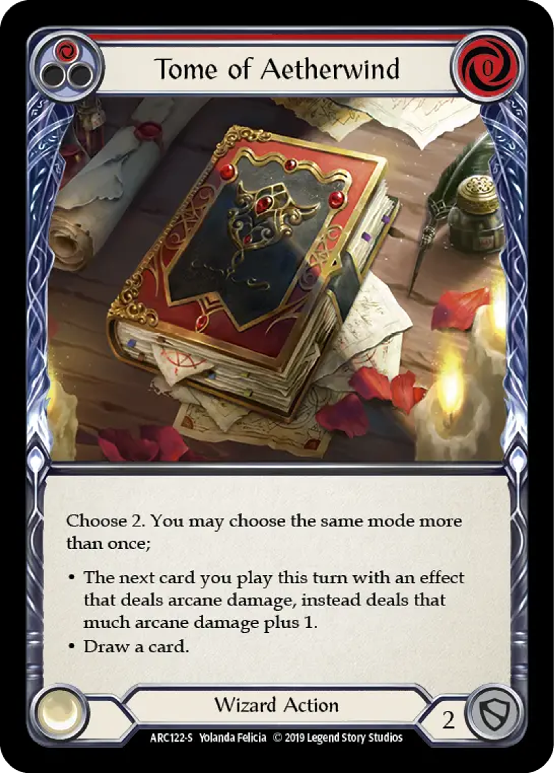 Tome of Aetherwind — Arcane Rising — Flesh and Blood