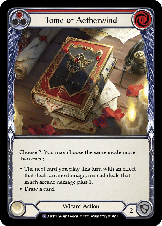 Tome of Aetherwind — Arcane Rising - Unlimited — Flesh and Blood