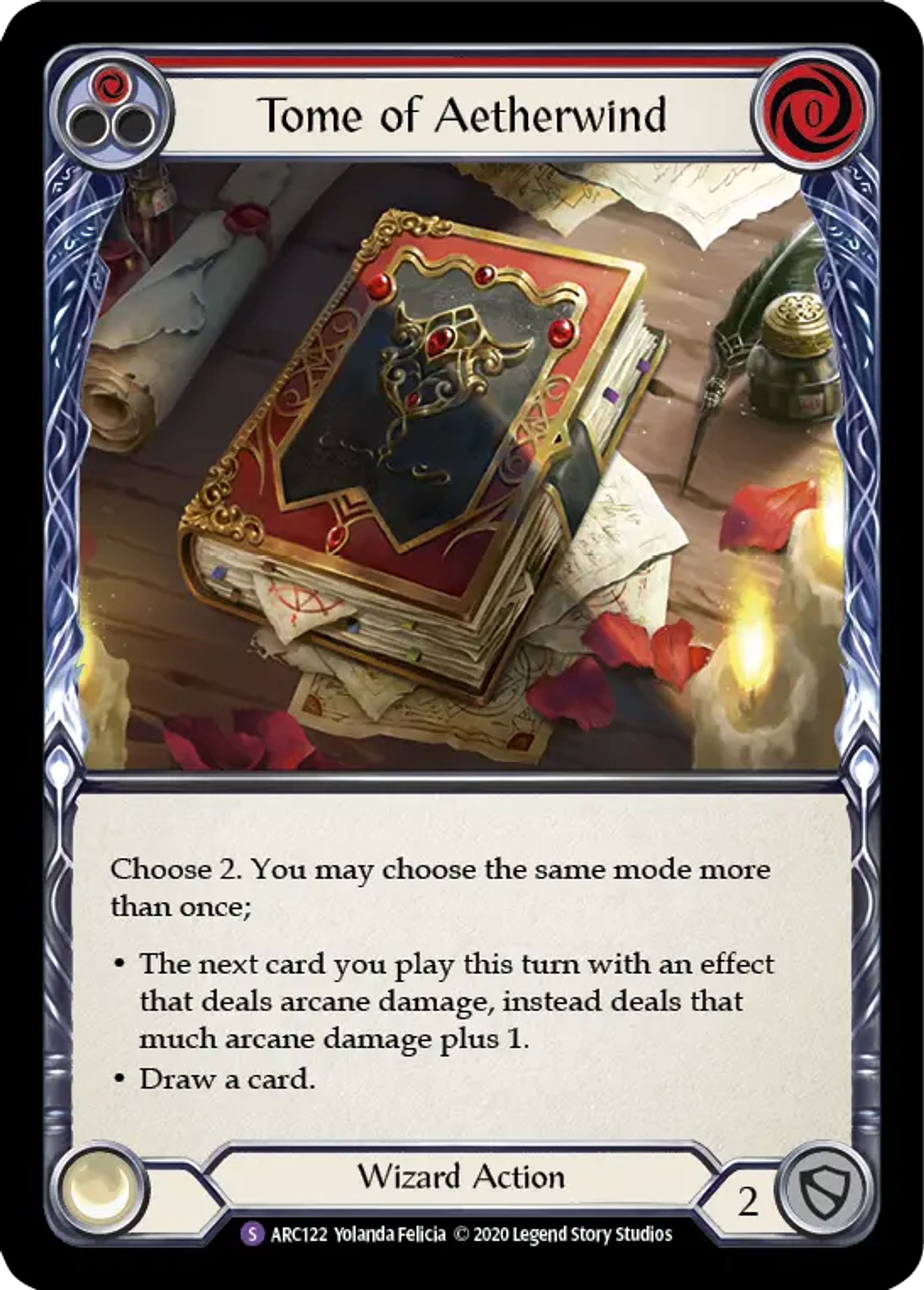 Tome of Aetherwind — Arcane Rising - Unlimited — Flesh and Blood