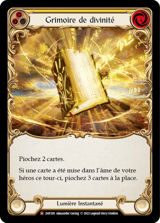 Grimoire de divinité — History Pack 2 - Black Label — Flesh and Blood