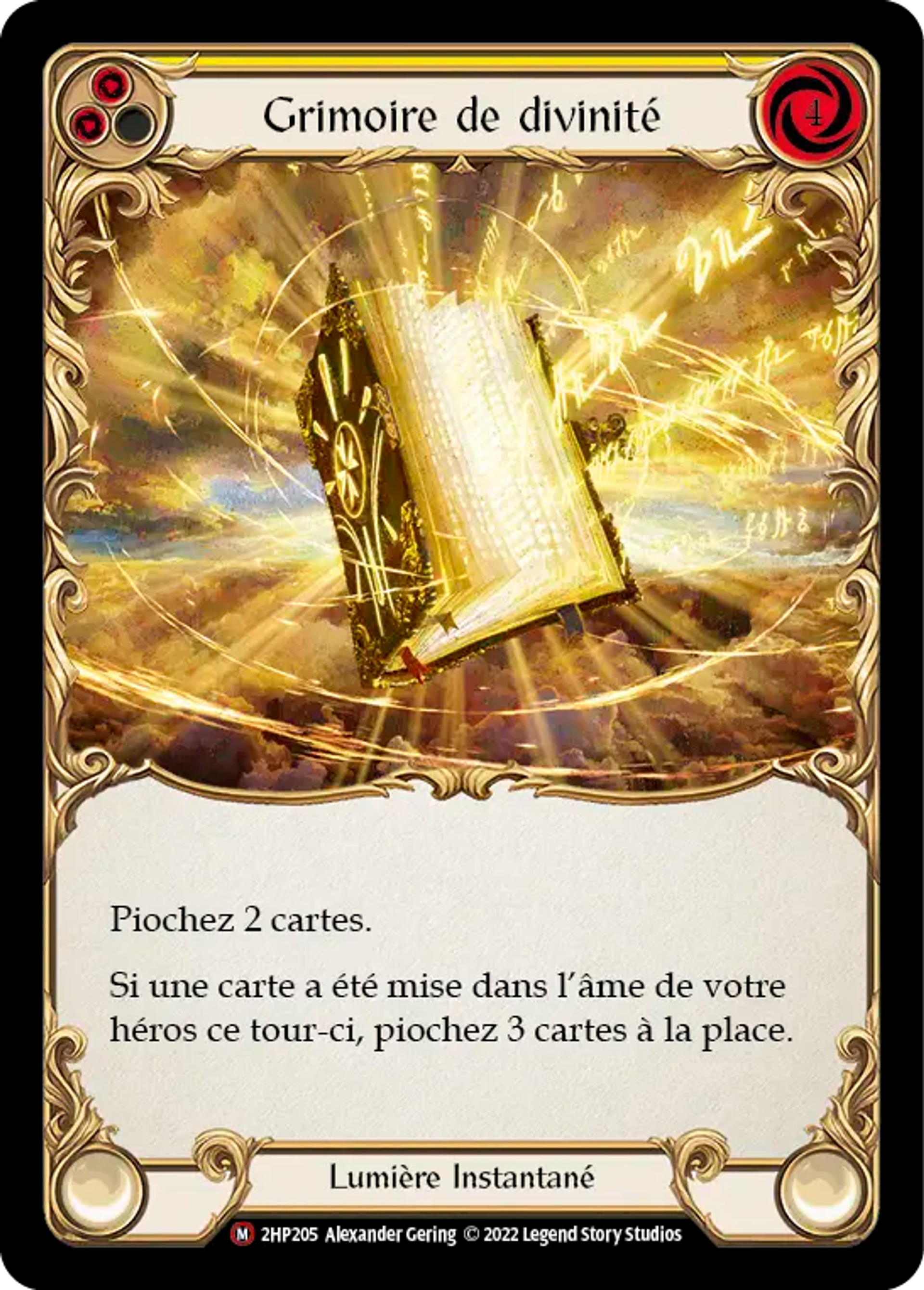 Grimoire de divinité — History Pack 2 - Black Label — Flesh and Blood