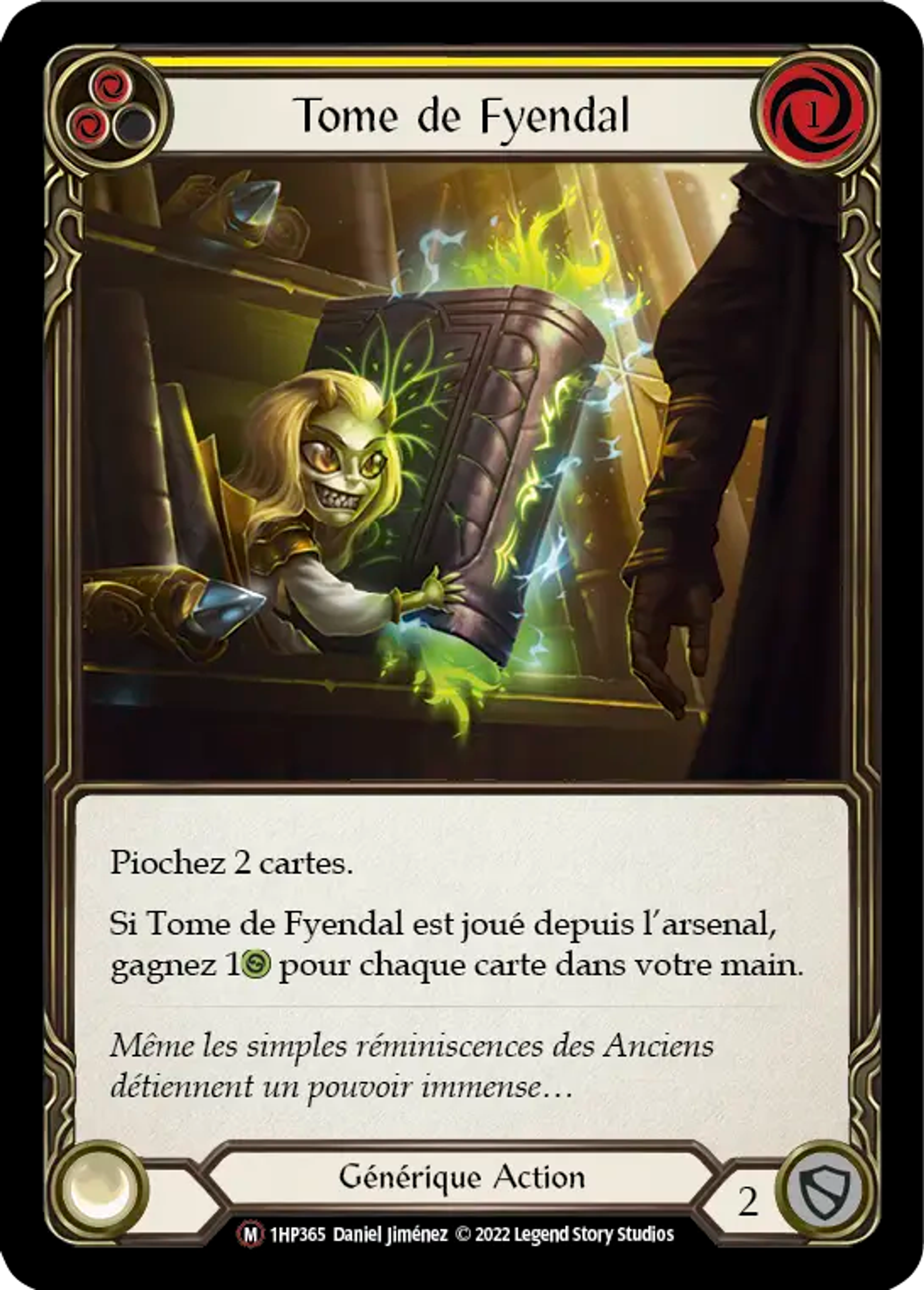 Tome de Fyendal — History Pack 1 - Black Label — Flesh and Blood